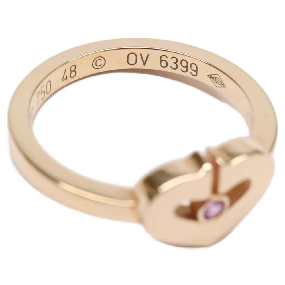 CARTIER 18k Gold Heart Ring - Picture 7 of 8